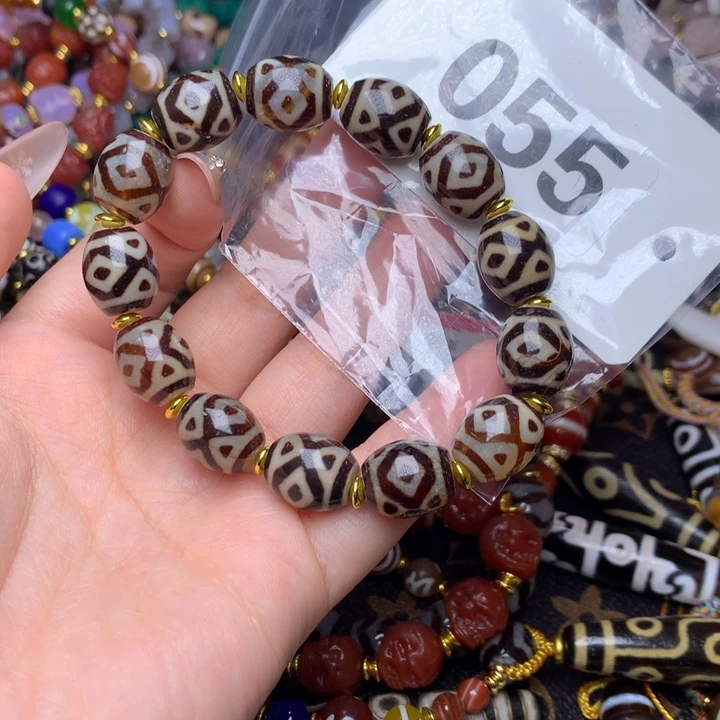 玛瑙/玉髓未镶嵌发一条