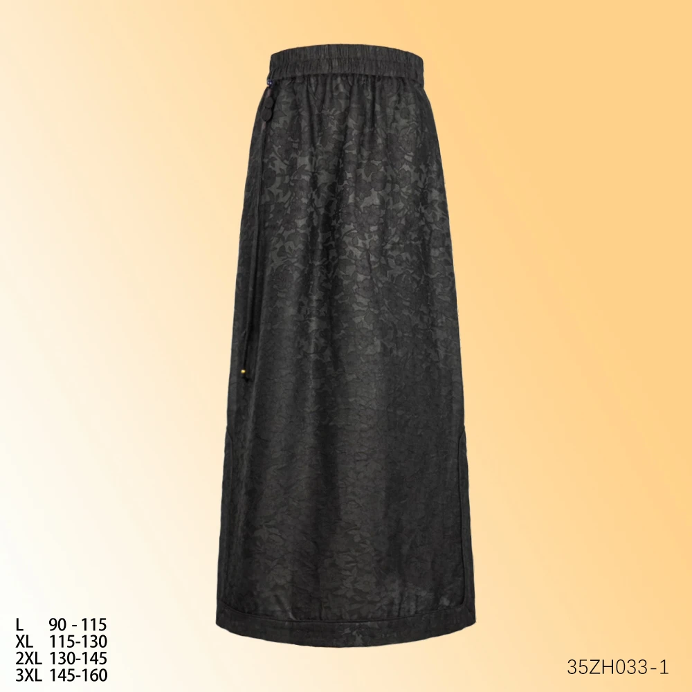 MM 2025初秋新款女优雅时尚压花盘口流苏国风35ZH033-1