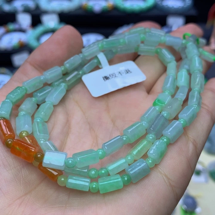 翡翠手链未镶嵌翡翠