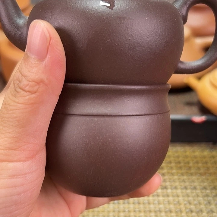晴***茶壶紫砂孤品浮力130毫升