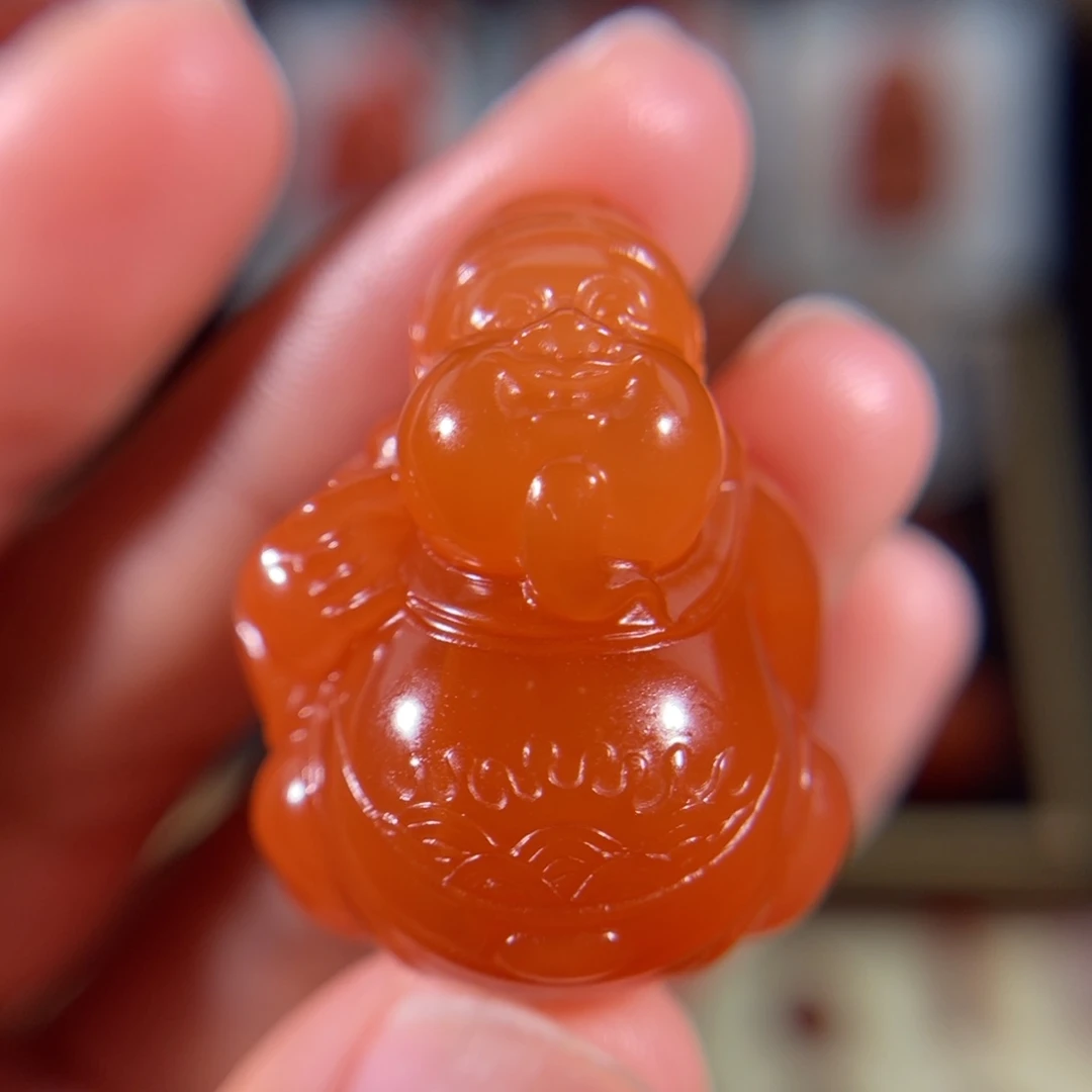 南红玛瑙未镶嵌小财主31.1*24.2