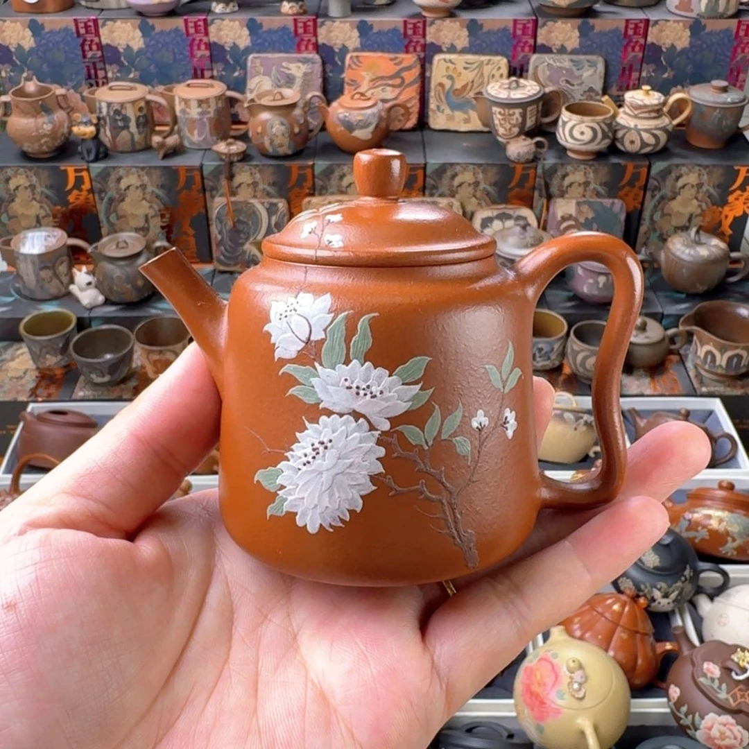 茶壶紫砂150cc原矿精工半手