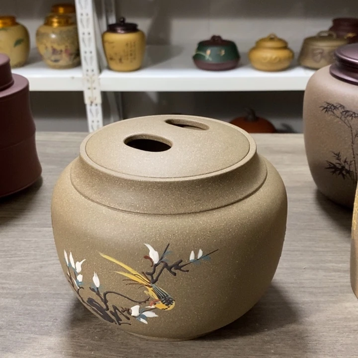 紫砂茶叶罐紫砂茶叶罐