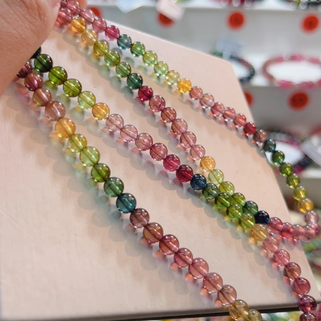 碧玺手串未镶嵌碧玺