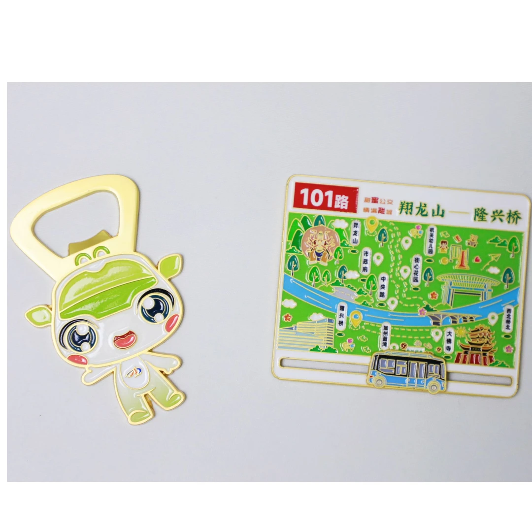 【内江公交文创】萌趣冰箱贴