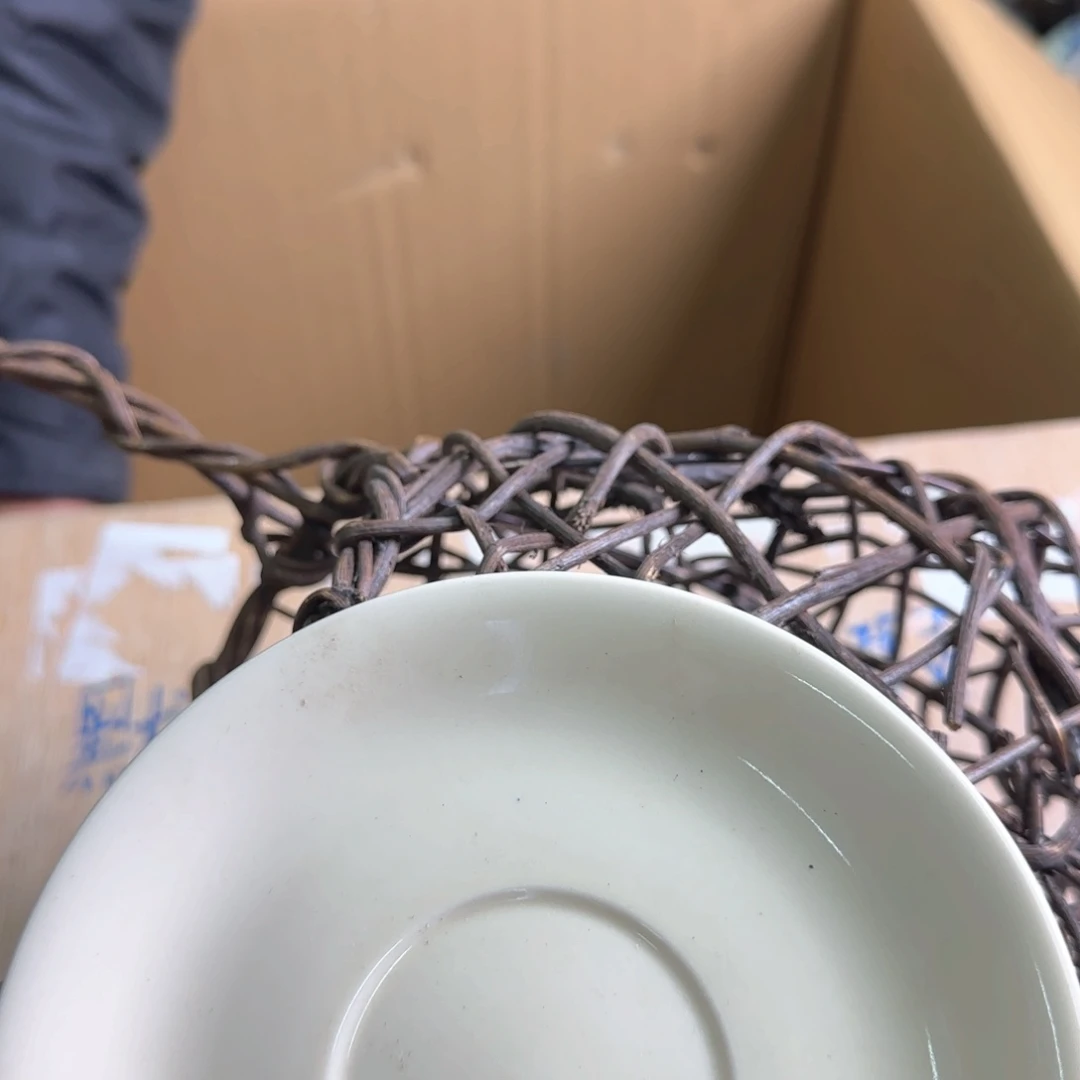 瓷片一**雾恭喜发财大吉大利