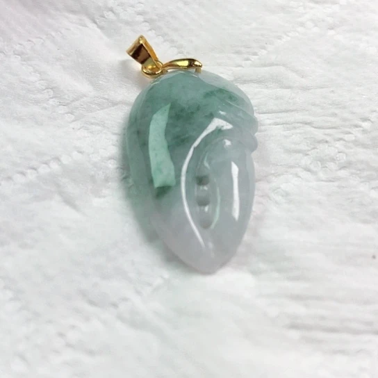 翡翠颈饰未镶嵌小***7吊坠