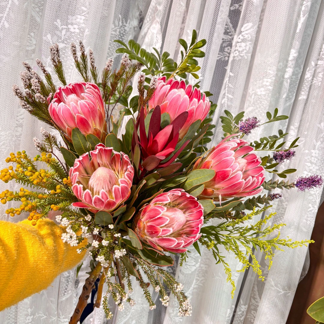 【怦然心动】南非进口鲜花帝王公主花花束