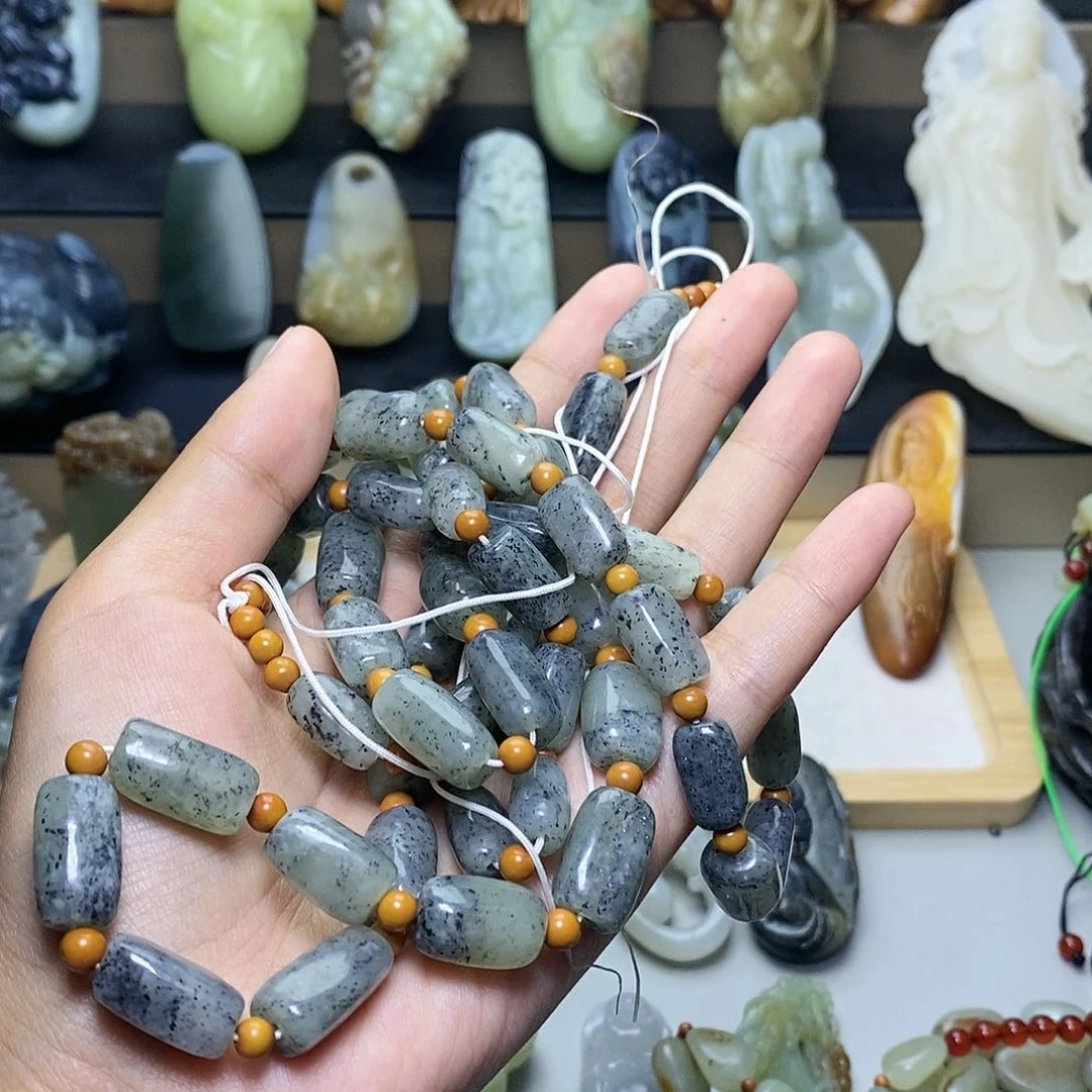 【闪购商品】颈饰未镶嵌和田玉老*1