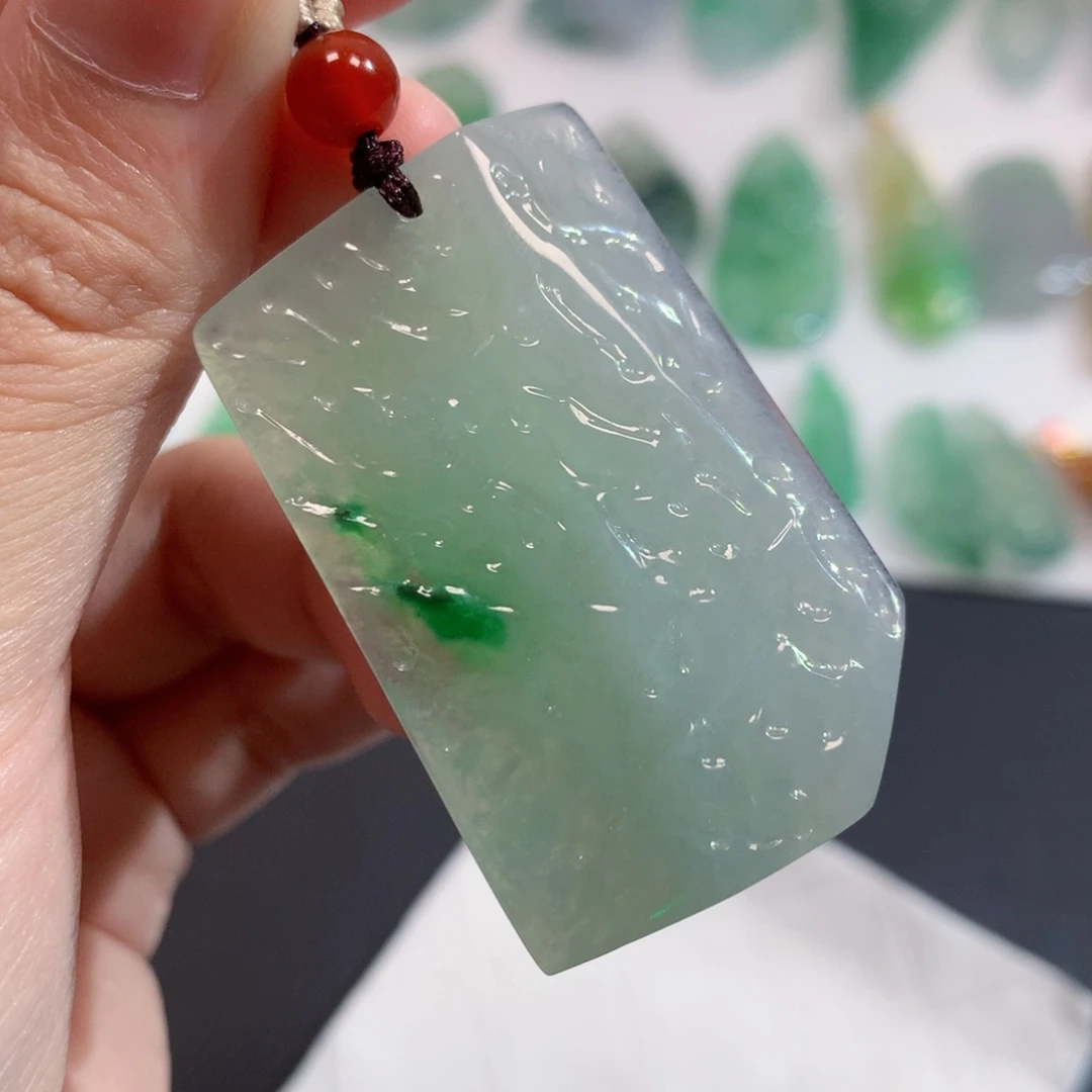 翡翠未镶嵌吊坠(不含链)857