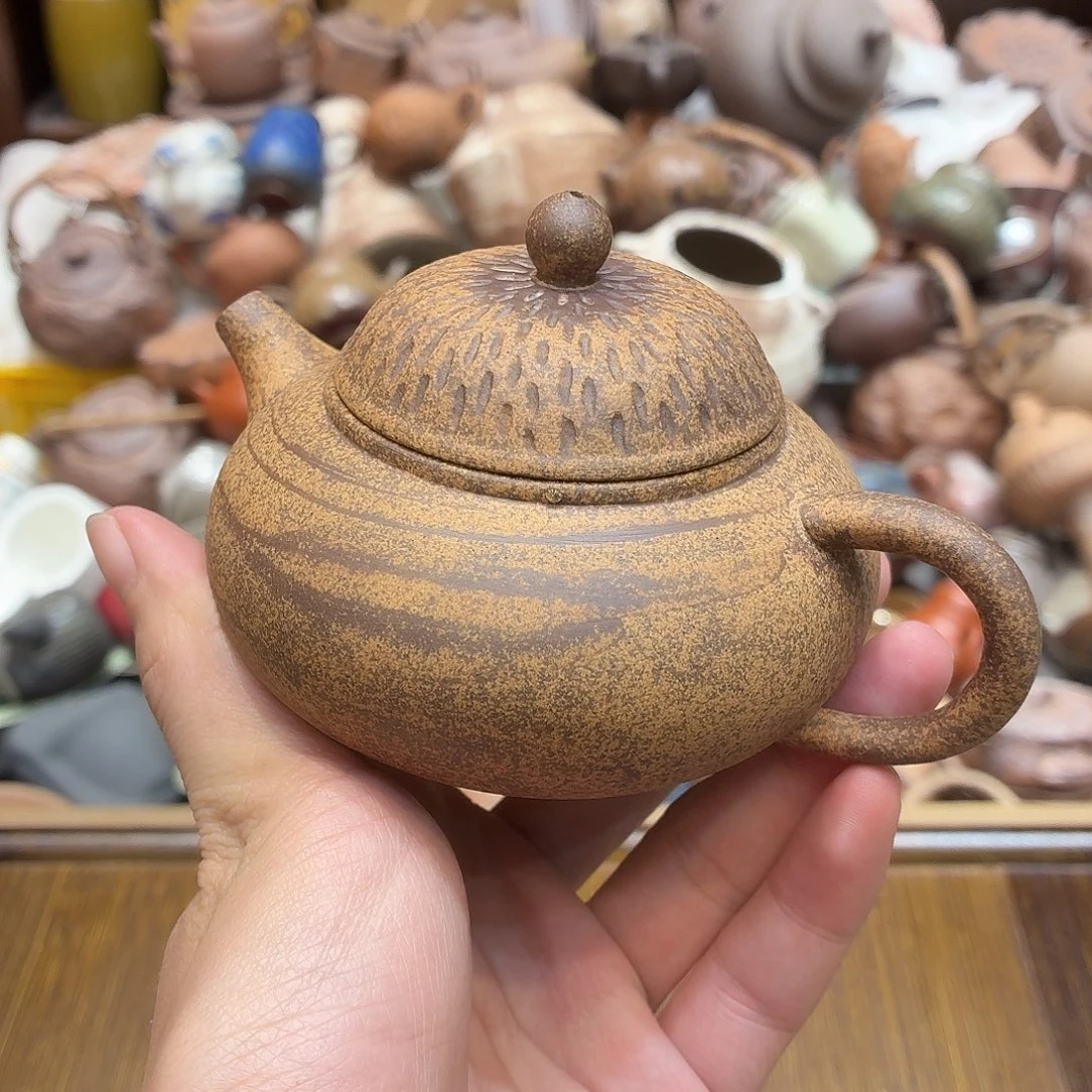 柴燒老岩泥茶器皿