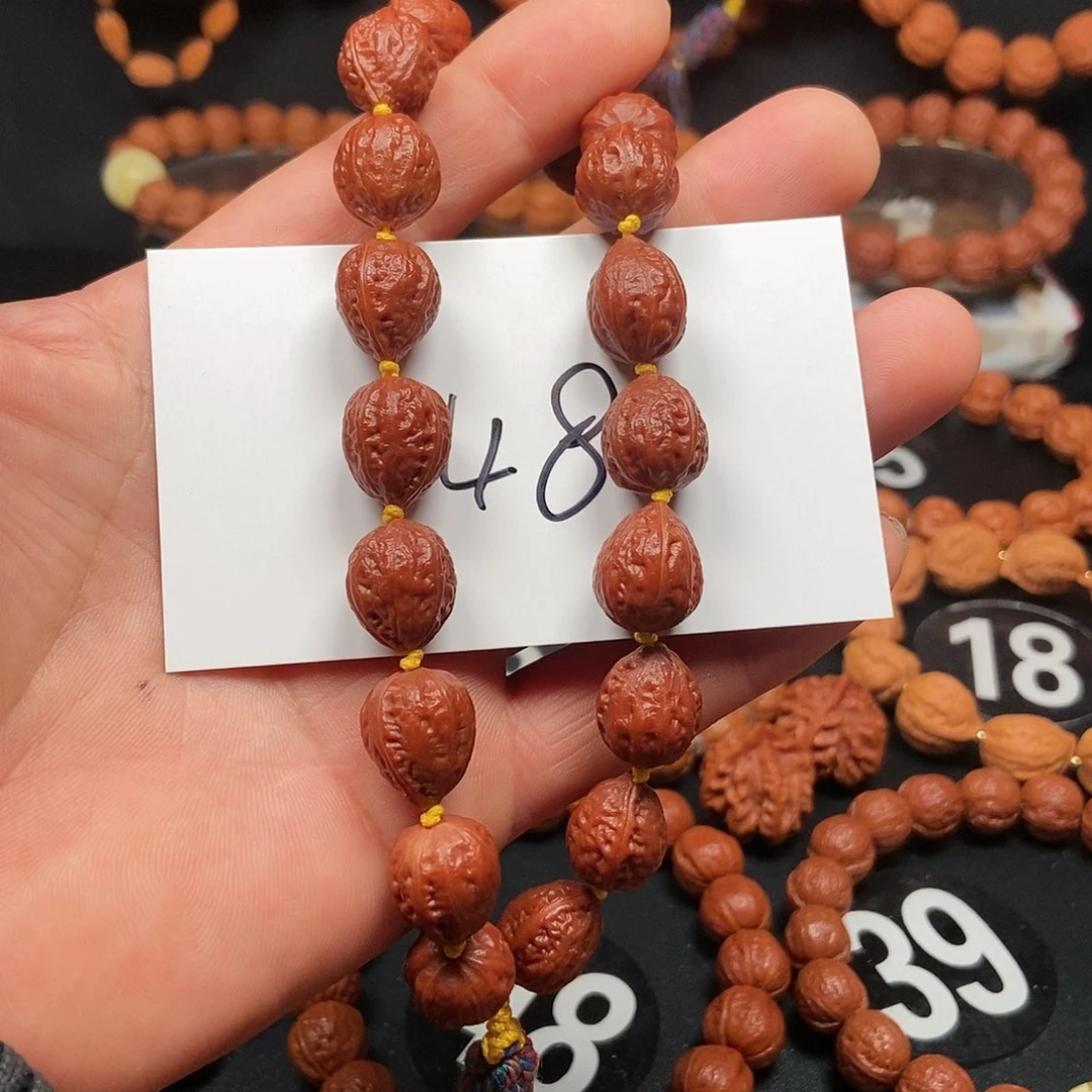 文玩核桃吊坠寒*佛光普照13