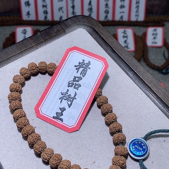 懒***人手串金刚菩提0658精品树王