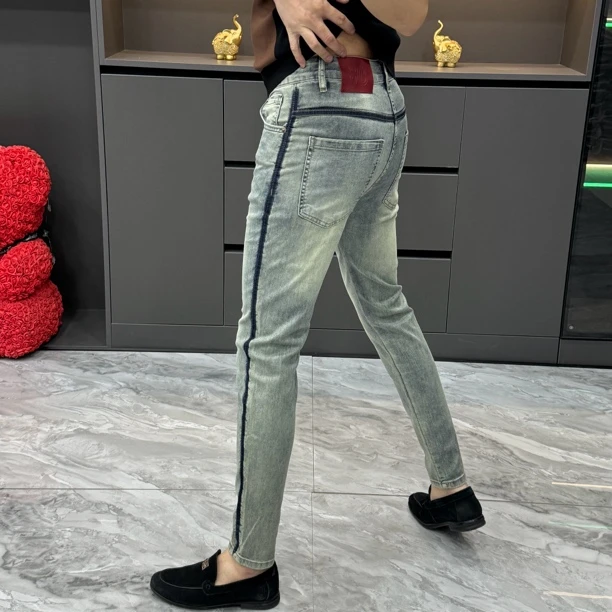 87998-春季修身小脚牛仔裤