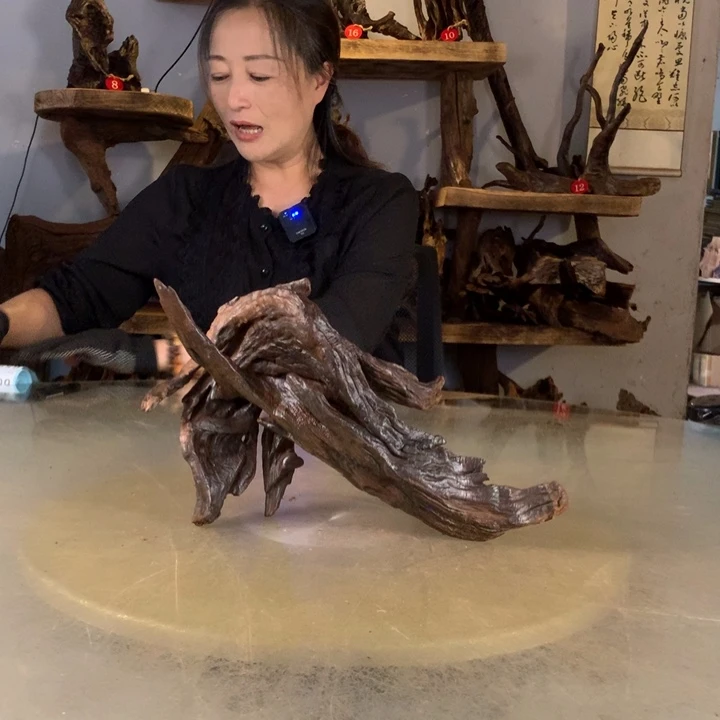 诚***作天然的云南紫柚木会黄水