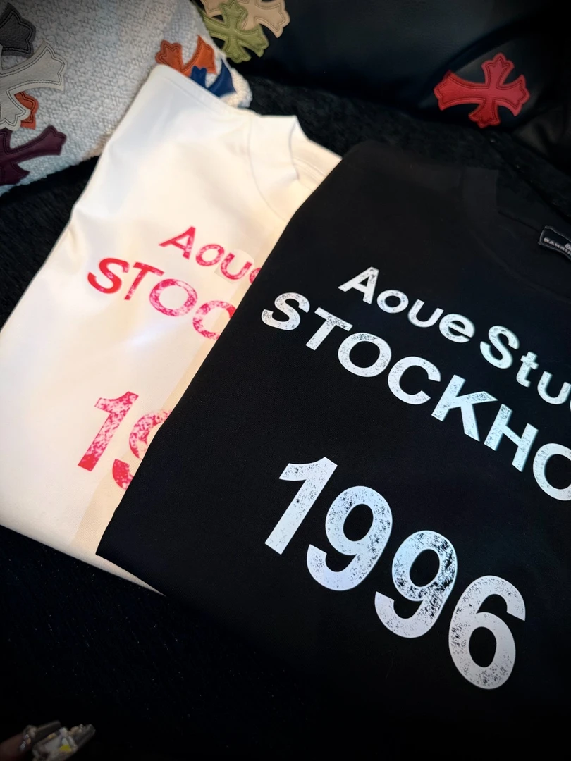 （钱老板专属）宽松【AC1996】男女同款短袖T恤