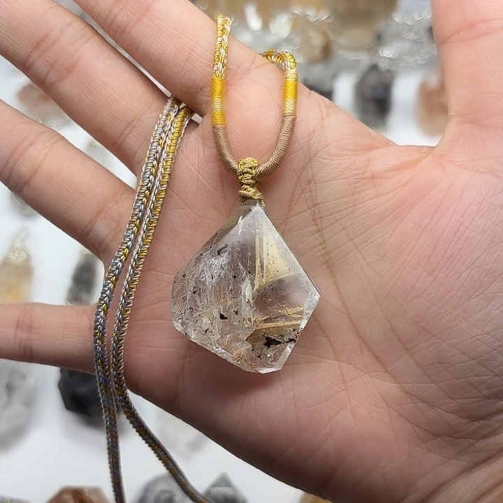 颈饰未镶嵌水晶闪灵钻项链