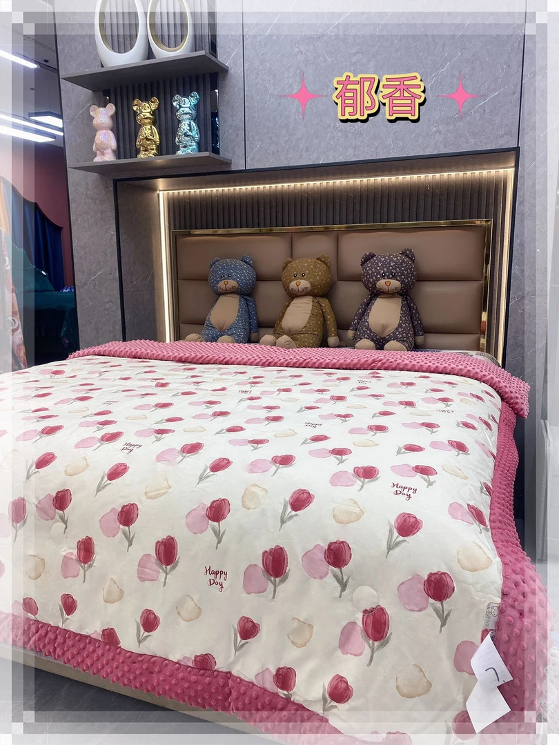 【小新小晶专属】【单人】高密豆豆被150*200【4.0-4.5斤】