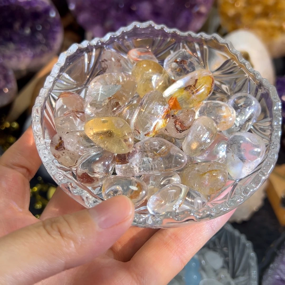 水晶未镶嵌珠宝半成品