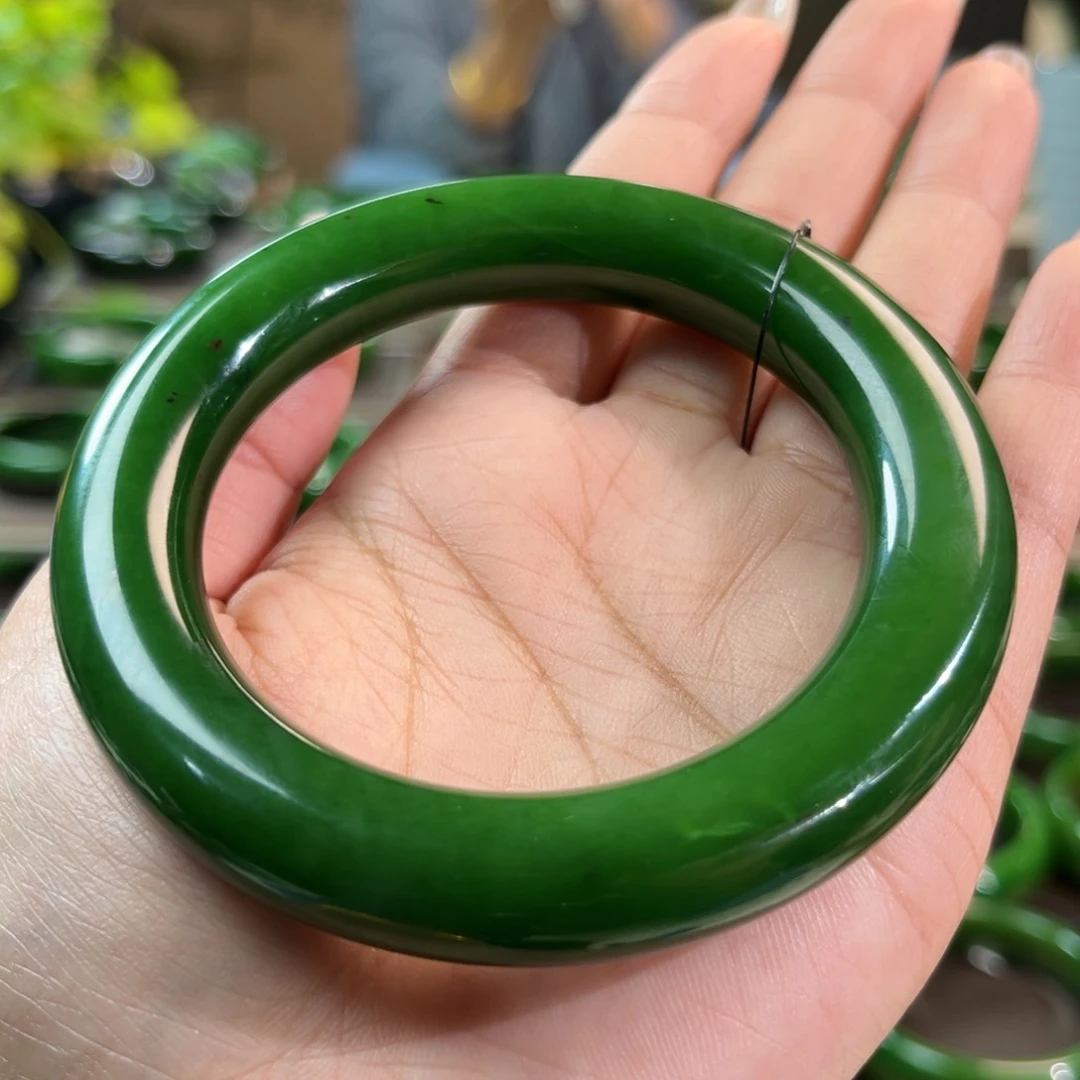 未镶嵌手镯和田玉（碧玉）5859