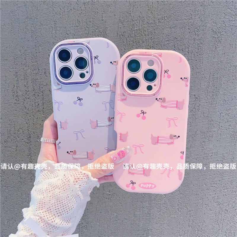 金属小胖妹适用苹果17/iPhone/华为荣耀/VIVO/OPPO/小米手机壳潮