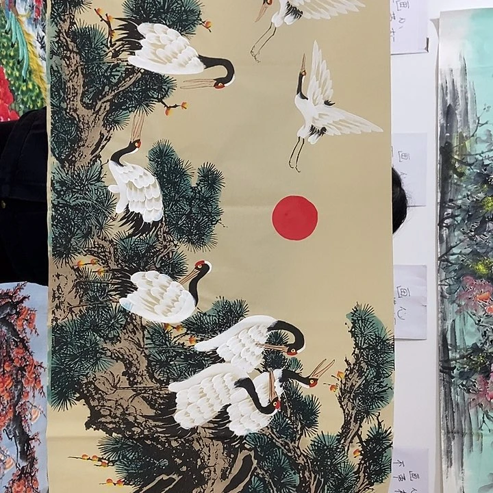 三个张画廊直播间！