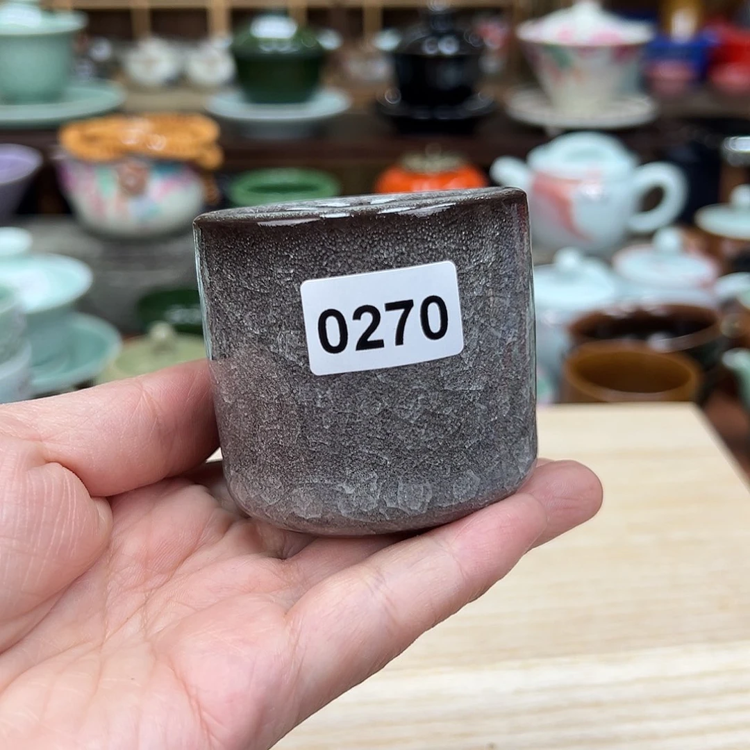 龙泉敬悦青瓷品茗杯微瑕