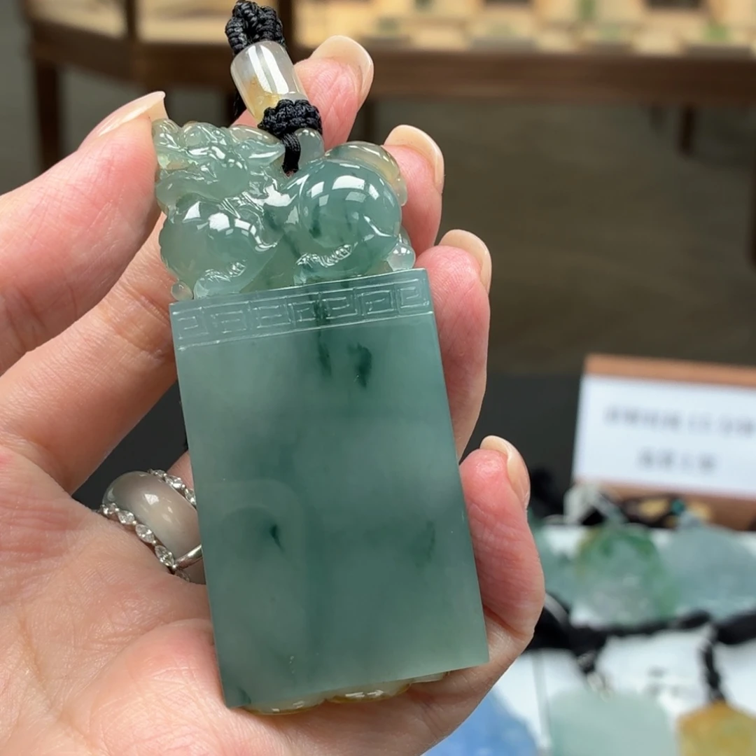 S***n翡翠未镶嵌颈饰多样性选其一发货