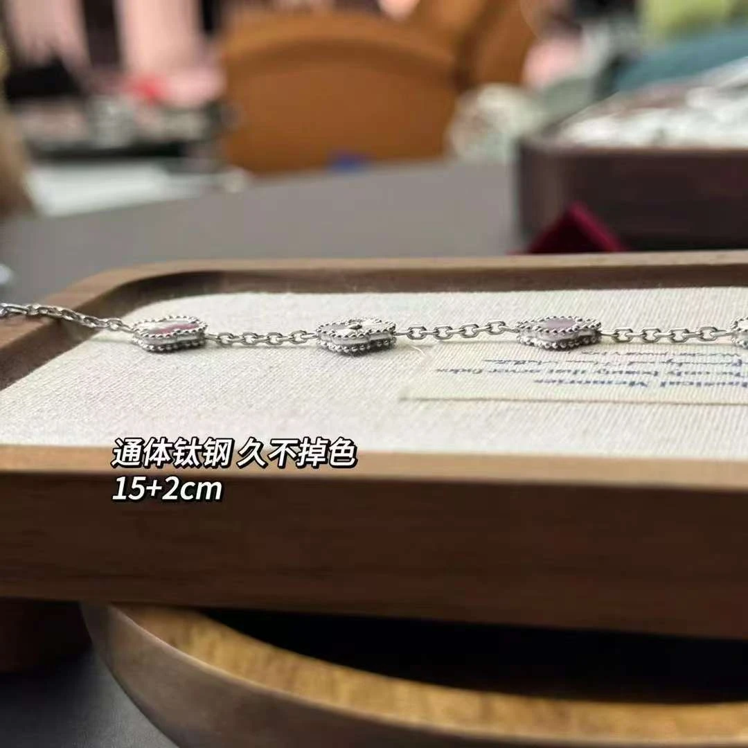 钛钢手链 BIBI【粉色镭射】手链BB080