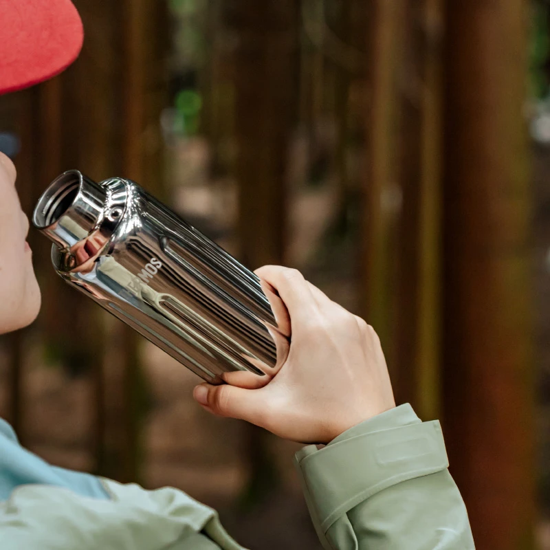 【A等品微瑕】膳魔师逐光系列470mL镜面钛本色保温杯