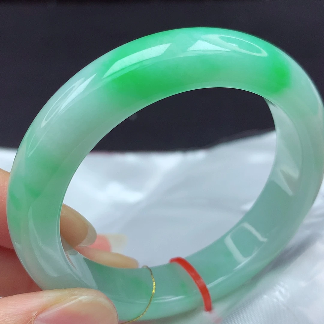 未镶嵌手镯翡翠52圈112