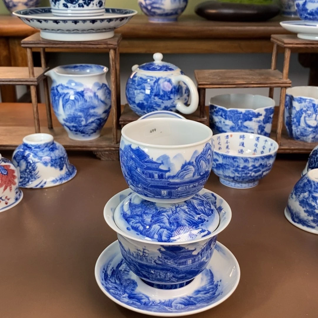 景德镇陶瓷手工手绘