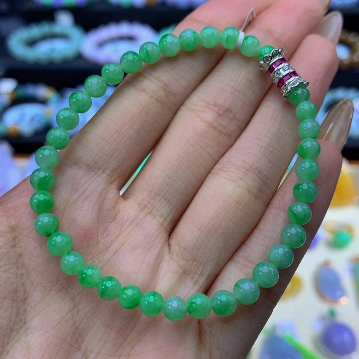 翡翠未镶嵌手链翡翠4