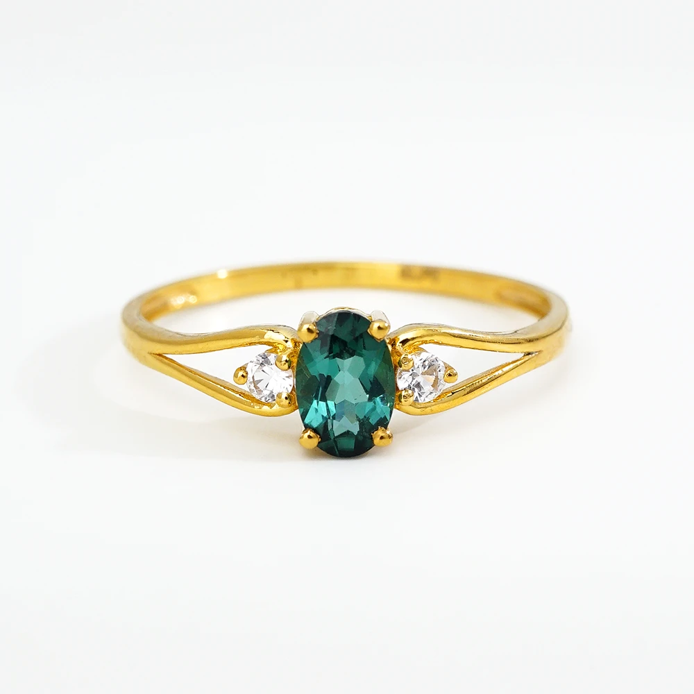 【听风铃】18K碧玺戒指（40分）44829