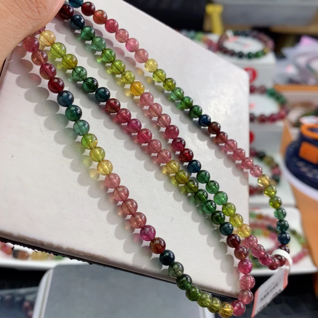 手链碧玺未镶嵌         5mm。