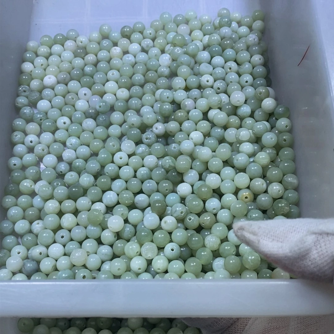 合金蛇纹石玉颈饰执*361