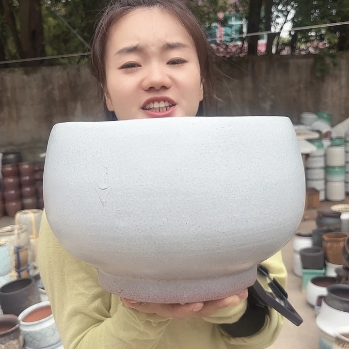 口径26高19一个白拼微微瑕