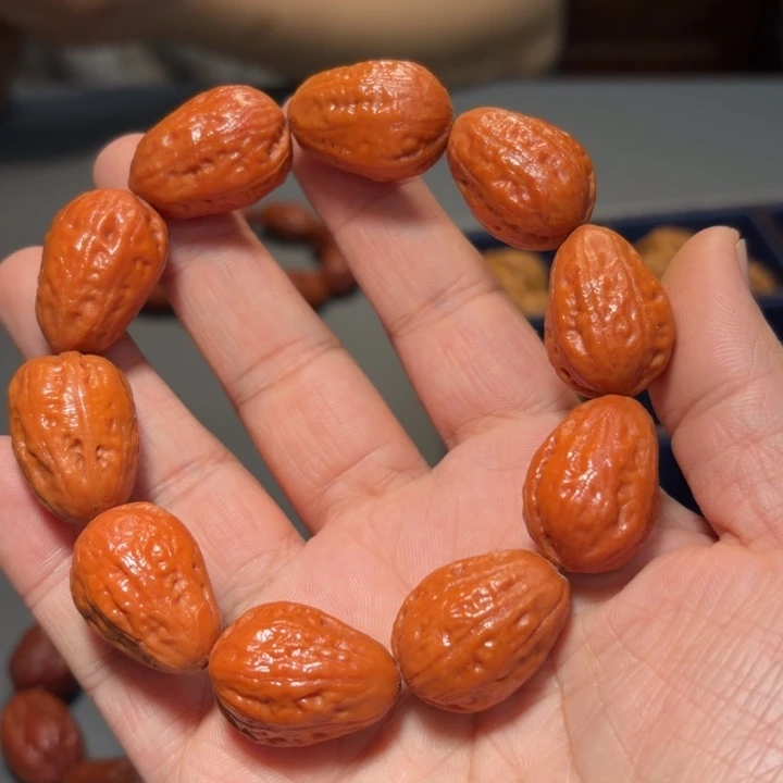 文玩核桃吊坠网红大枣7172