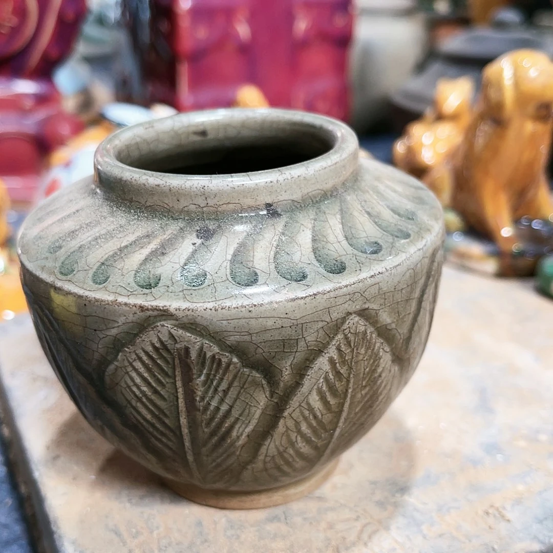 瓦当摆件摆件茶桌茶台陶瓷