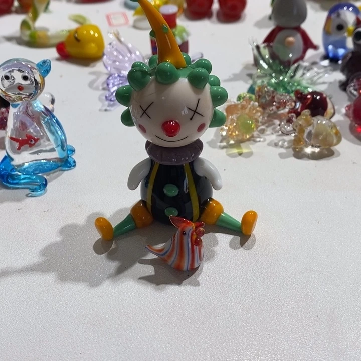 琉璃手工艺品。***妖琉璃瓦个宝宝呢