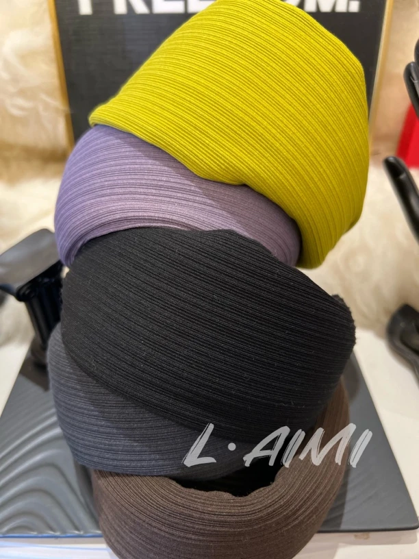 【L•AiMi】【学妹】易梦玲同款宽版手工遮白发发箍头饰