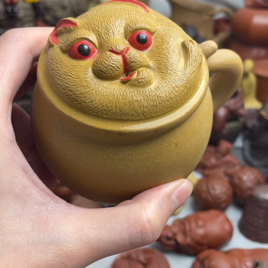 紫砂茶宠紫砂瑕疵