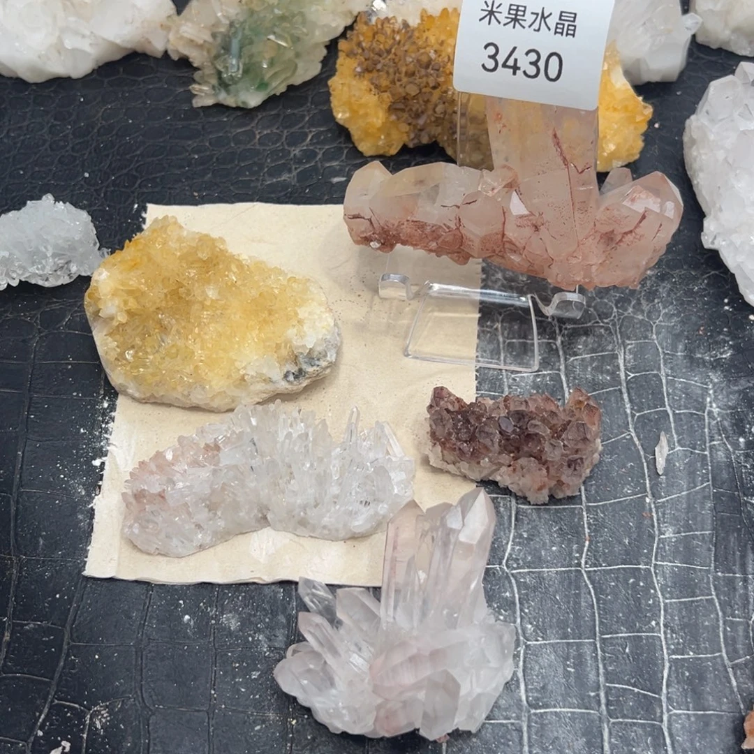 维***子未镶嵌水晶珠宝半成品