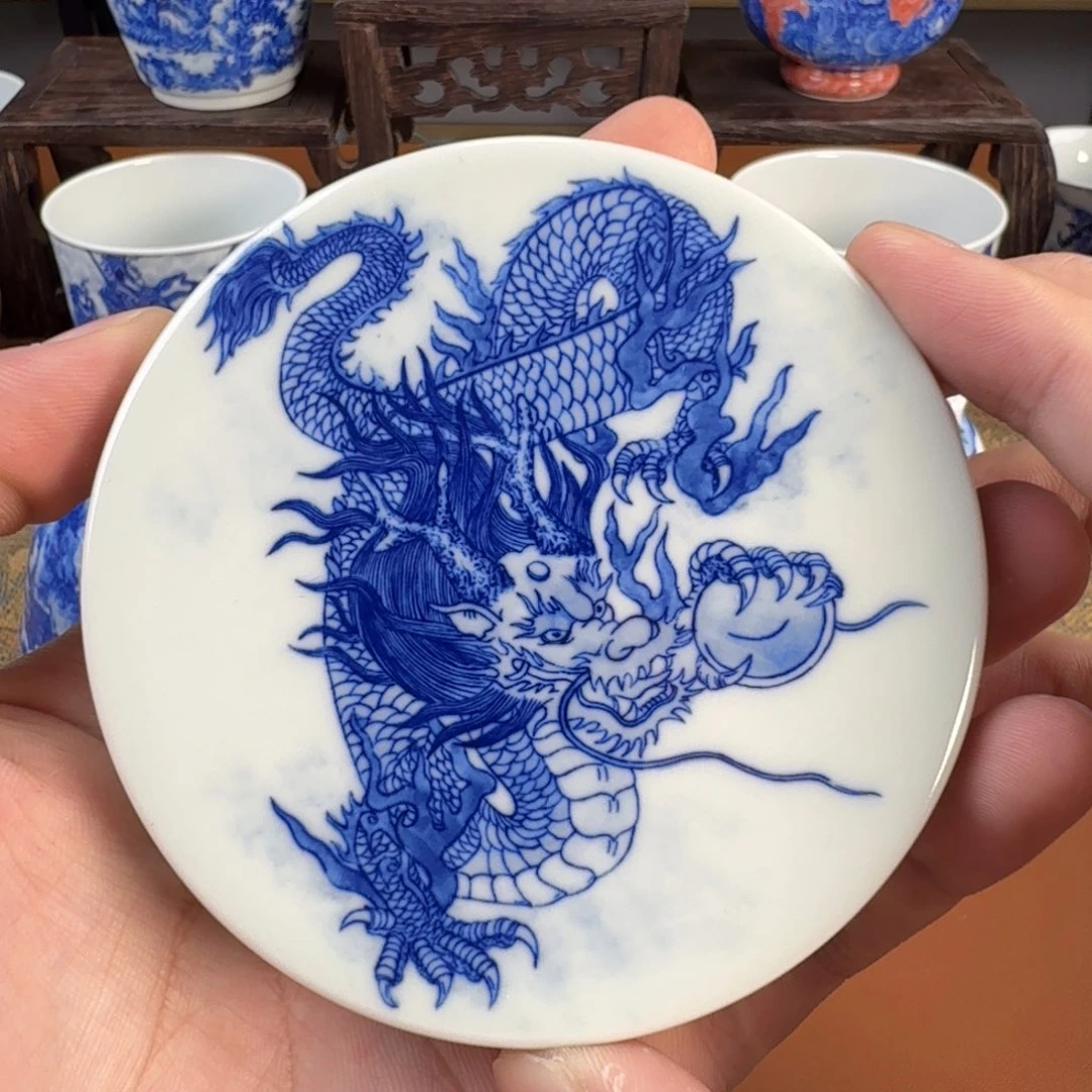瓷片景德镇瓷器手工手绘