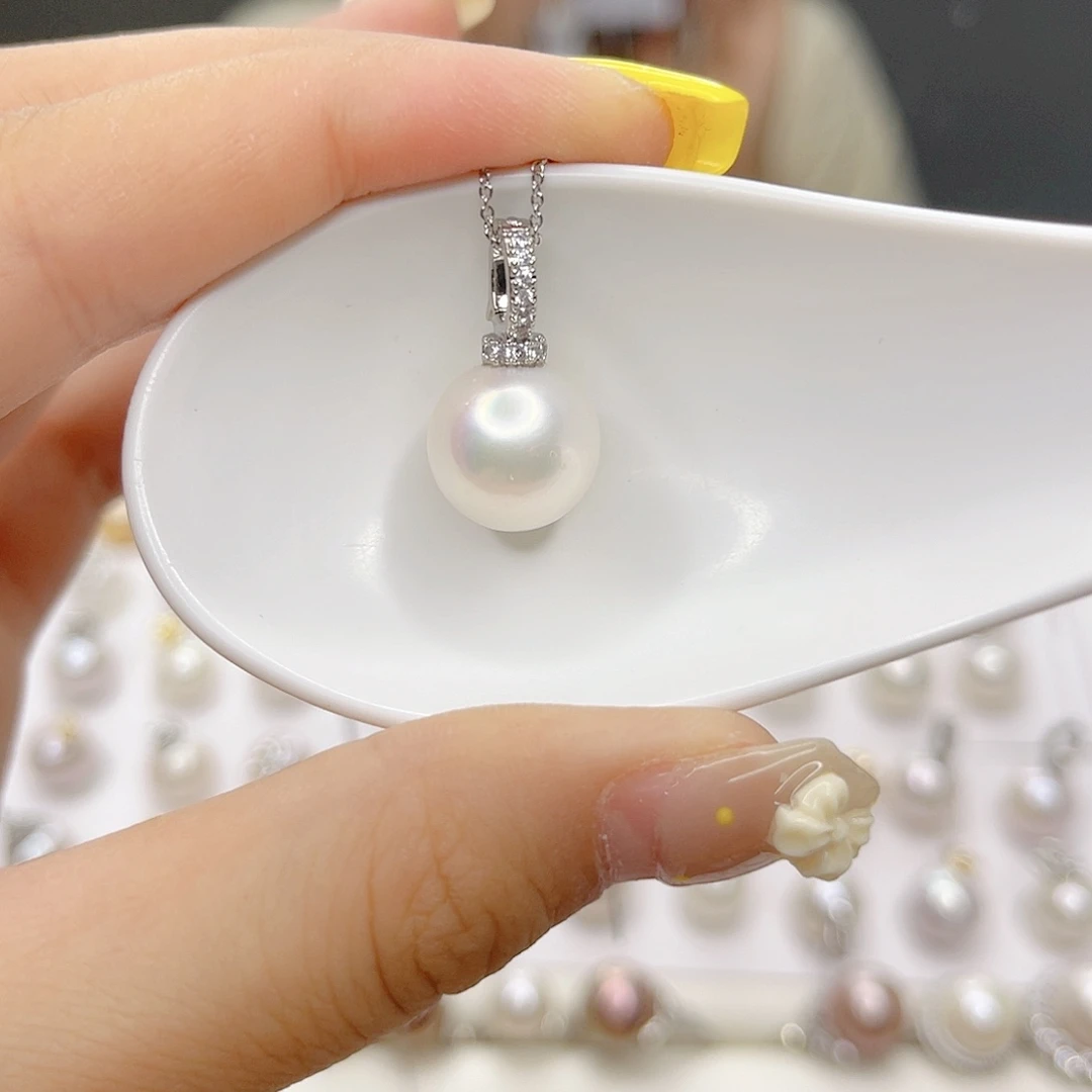 淡水珍珠合金吊坠(赠链)