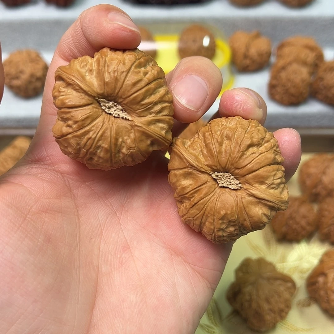 把件文玩核桃南瓜墩