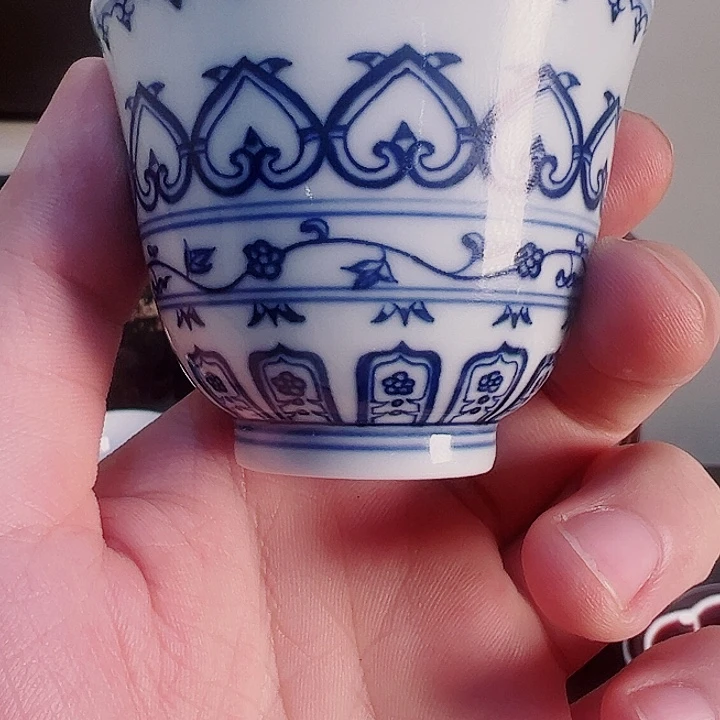 景德镇陶瓷艺术青花杯