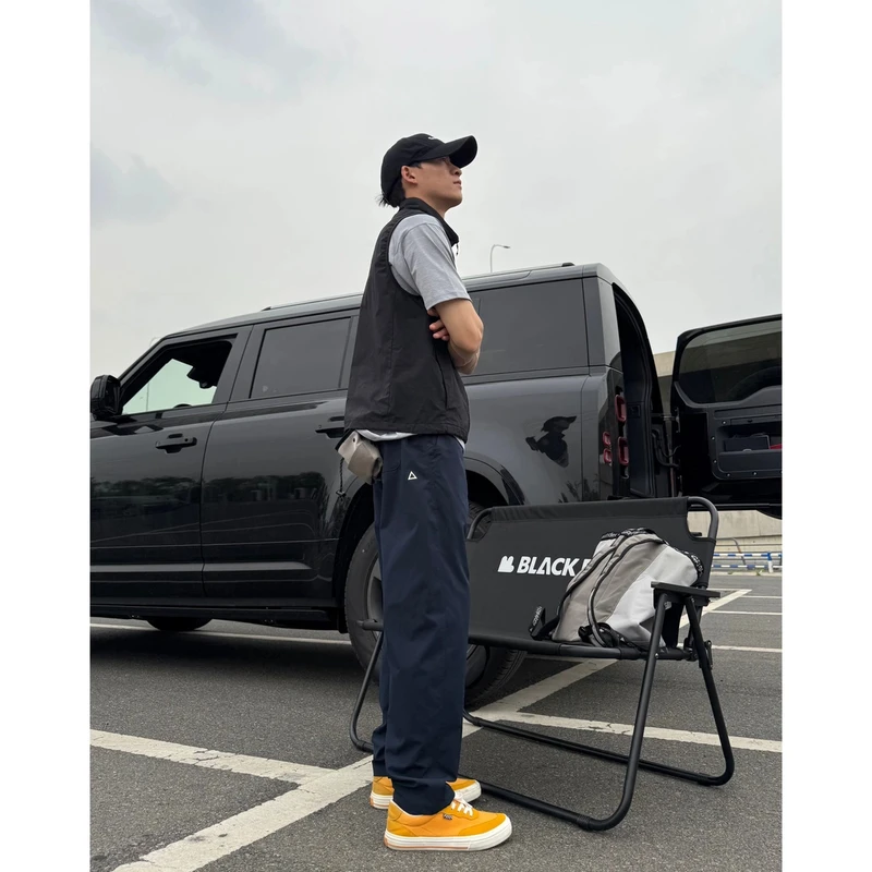 25新款机能小三角白标宽形美式工装休闲长裤男女同款松锥休闲裤