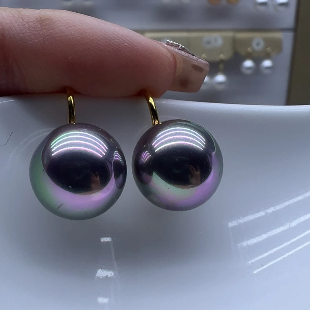 淡水珍珠未镶嵌耳饰