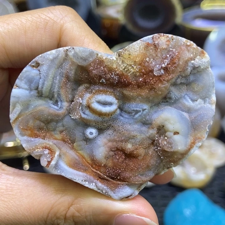 爱心摆件未镶嵌水晶